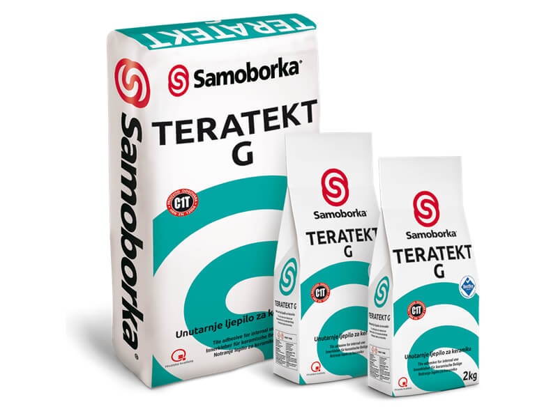 Samoborka Teratekt G 5/1- ljepilo za keramiku unutarnje C1T